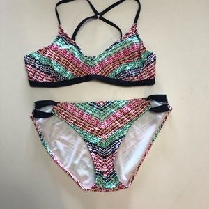 Athleta 3-piece swim suit set